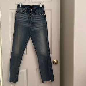 3x1 straight jeans in size 25